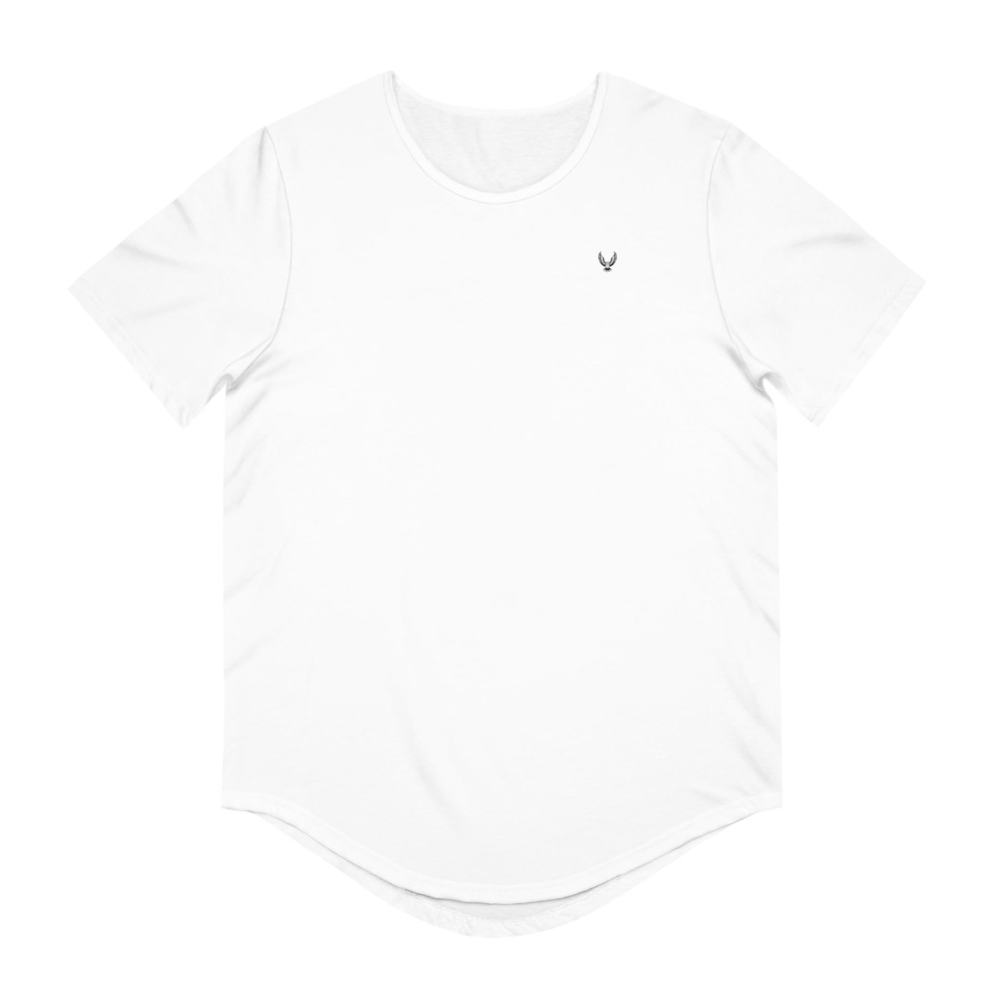 Minimal OWL Chest Jersey— Curved Hem Tee