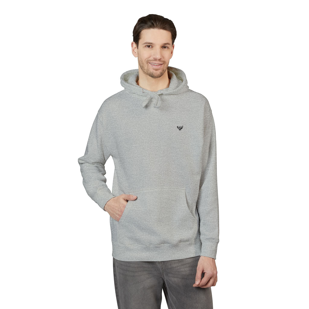 Minimalist Small OWL Hoodie - Fleece Pullover