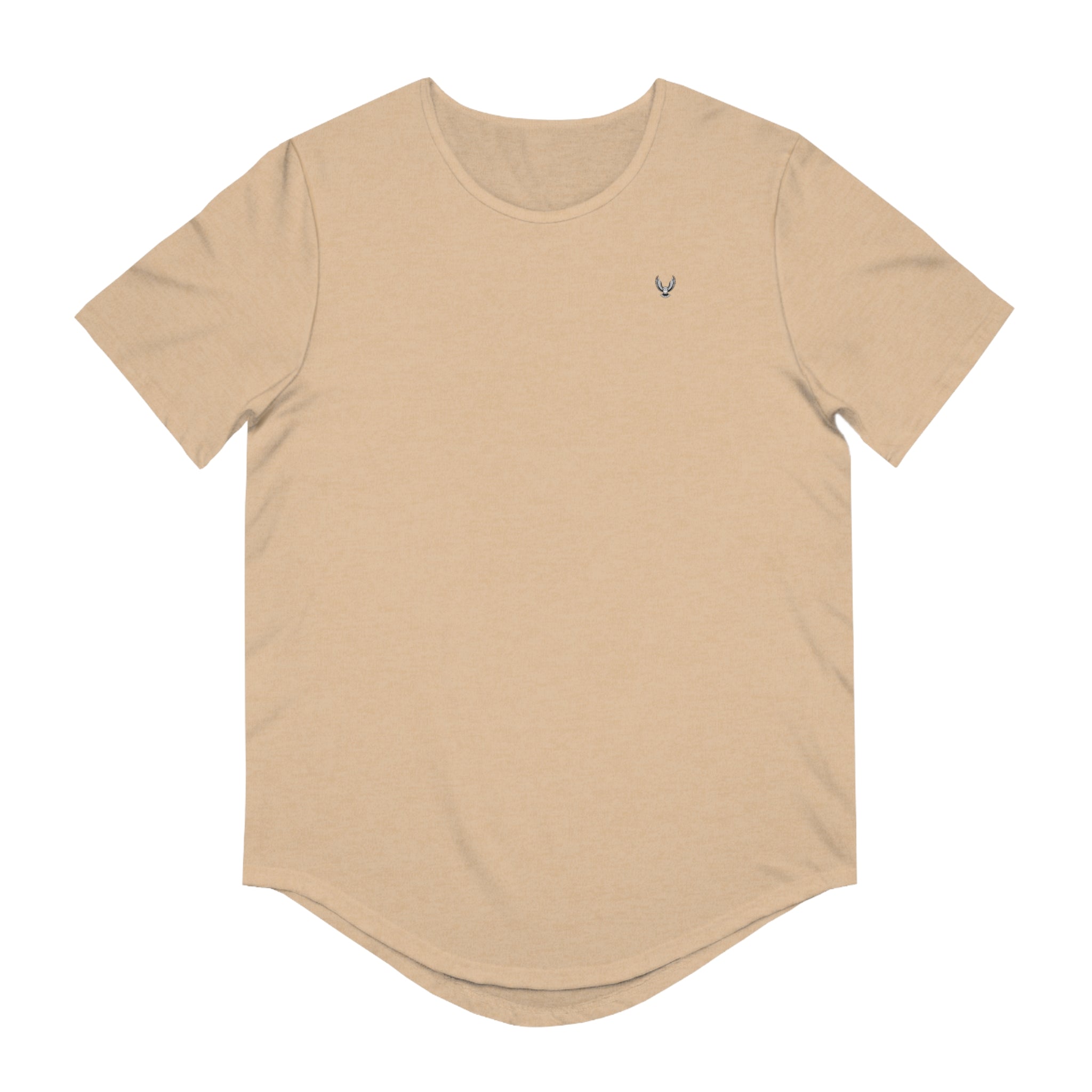 Minimal OWL Chest Jersey— Curved Hem Tee