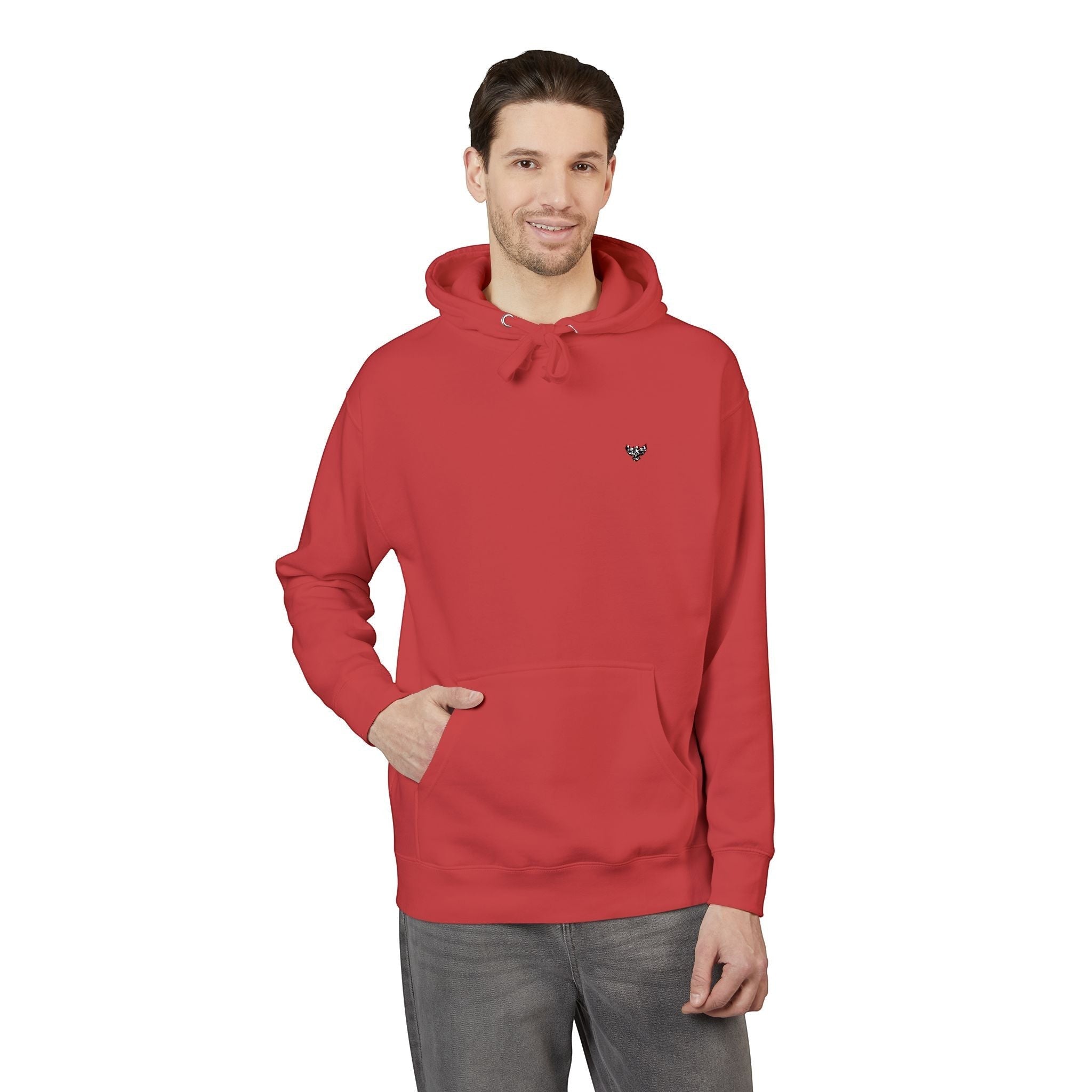 Minimalist Small OWL Hoodie - Fleece Pullover