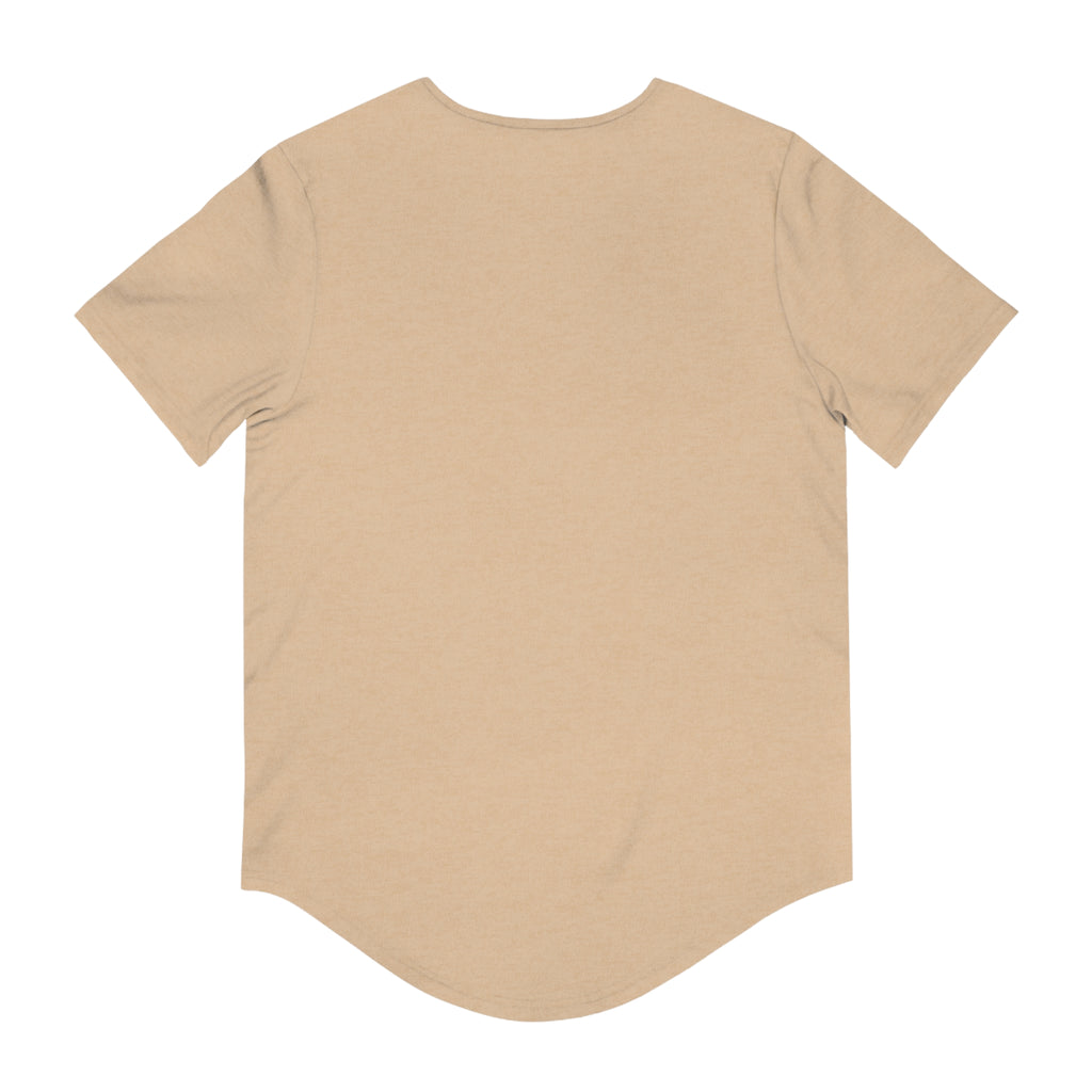 Minimal OWL Chest Jersey— Curved Hem Tee