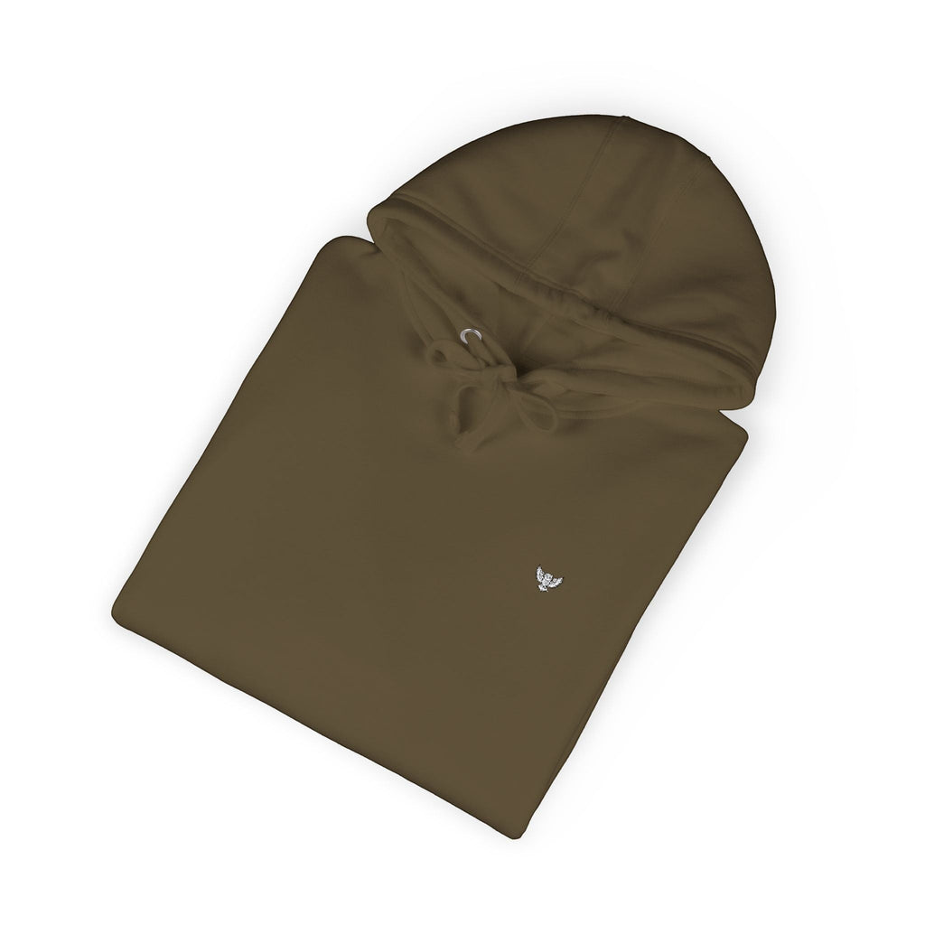 Minimalist Small OWL Hoodie - Fleece Pullover