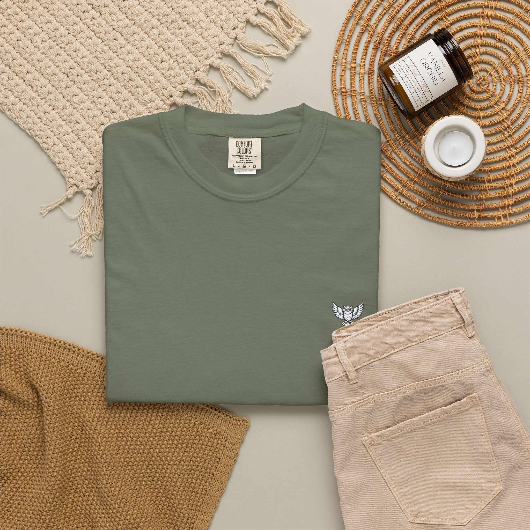 Minimal OWL Chest T-Shirt—Classic Tee