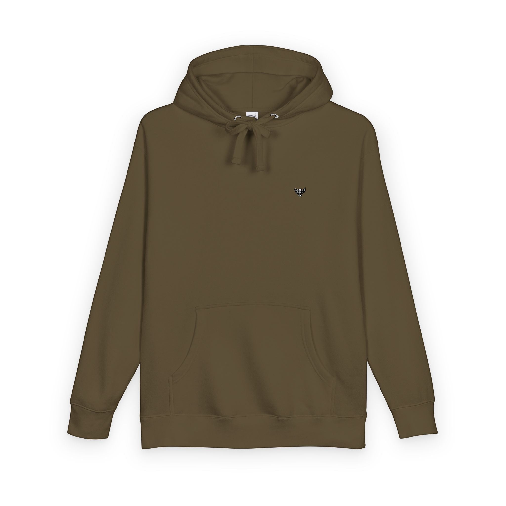 Minimalist Small OWL Hoodie - Fleece Pullover